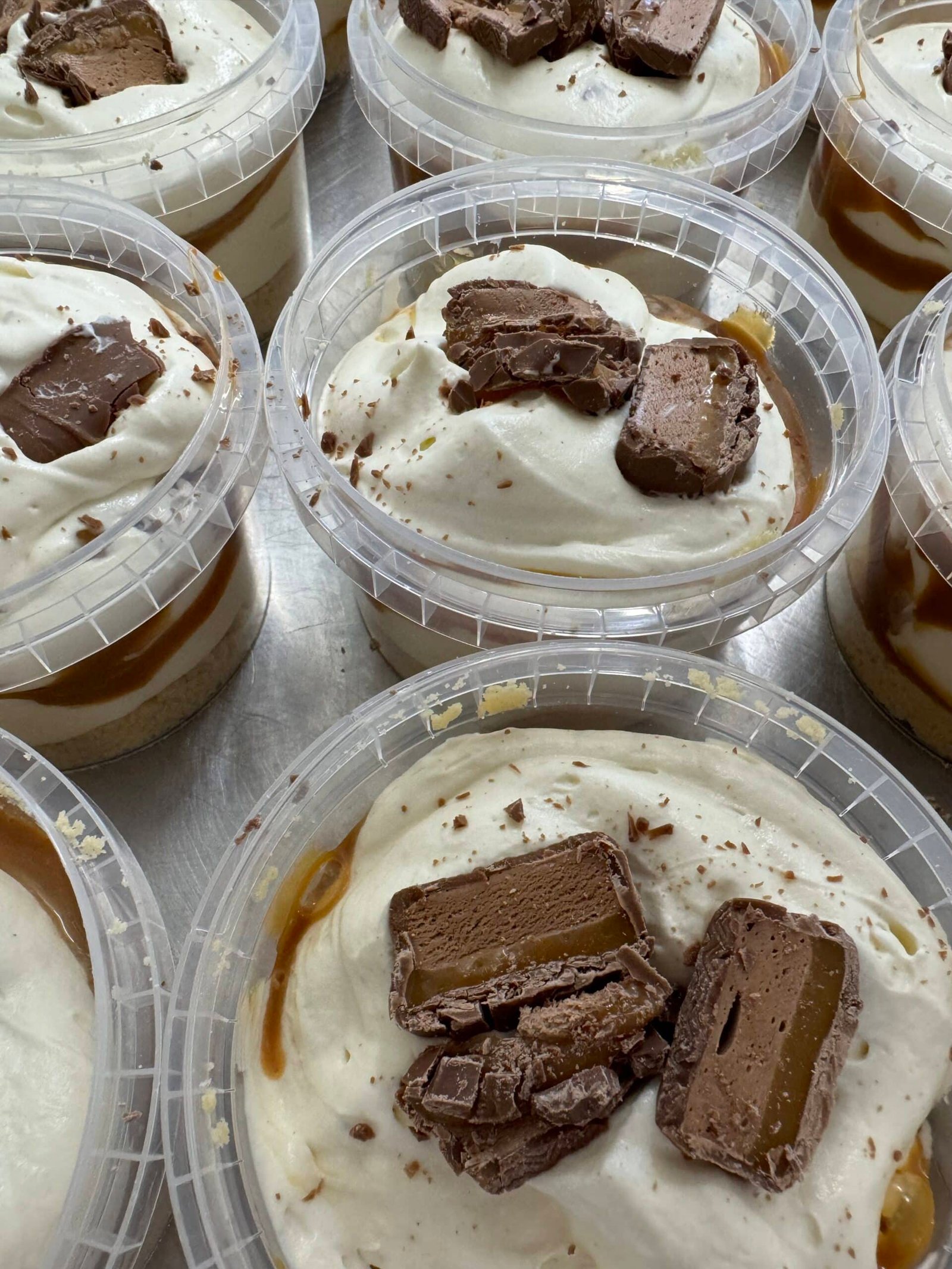 Moores Pasties weekly cheesecake tubs with rotating surprise flavours