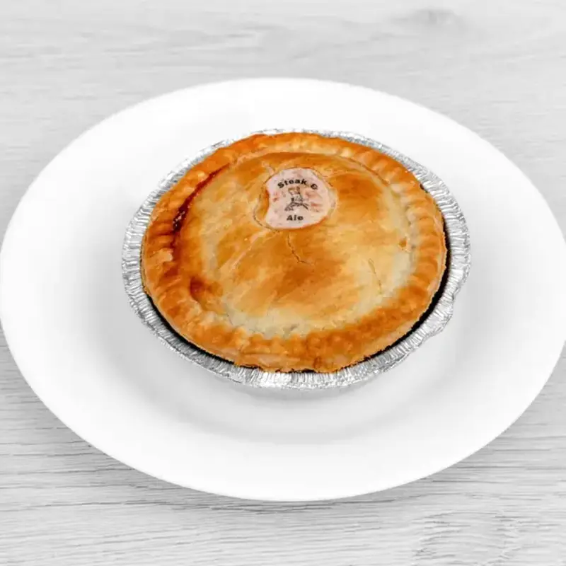Homity Pie – a vegetarian classic with potato, cheese, and onion in golden pastry.